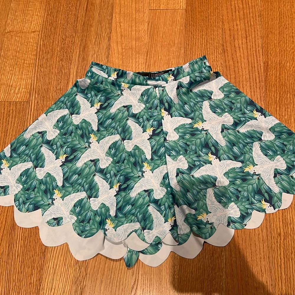 NWT Blackmilk Clothing Bird Shorts